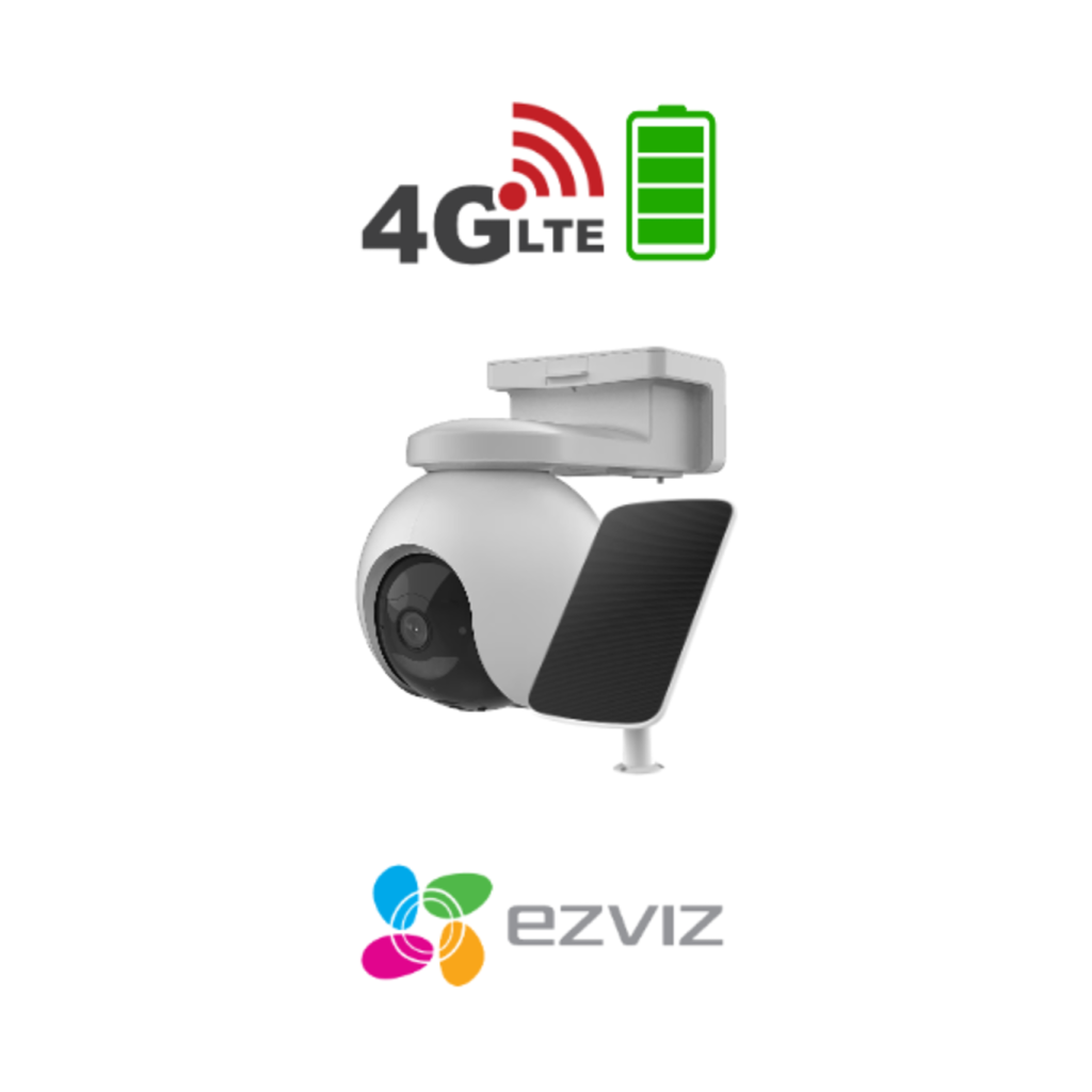 CS-EB8/SP-R100 IP PTZ (3mpx 4G) + Solar Panel