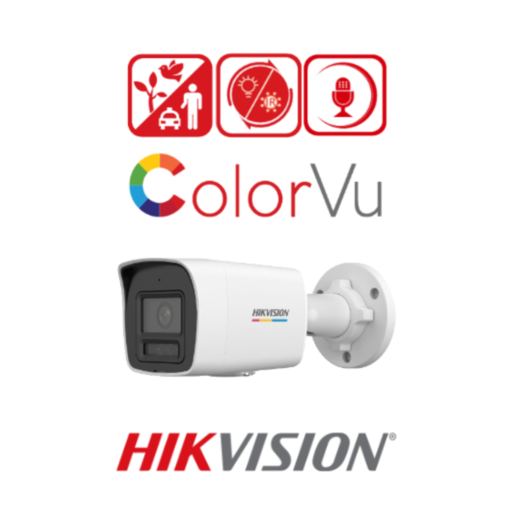 DS-2CD1027G2H-LIUF IP Camera (ColorVu, Motion Detection 2.0 Bullet 2Mpx 2.8mm)