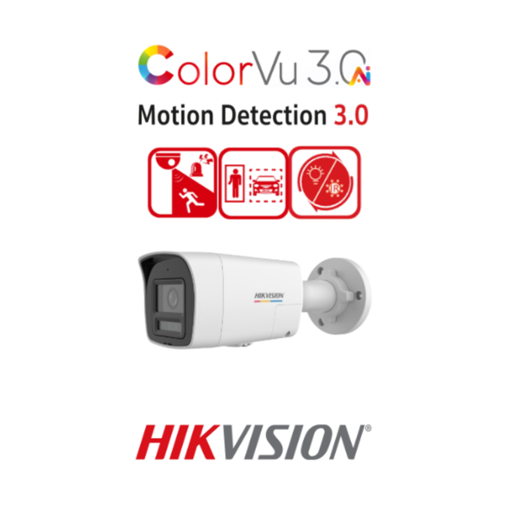 DS-2CD1047G3H-LIUF/SL IP Camera (ColorVu 3.0 + MD 3.0, Hybrid Bullet 4Mpx 2.8mm)